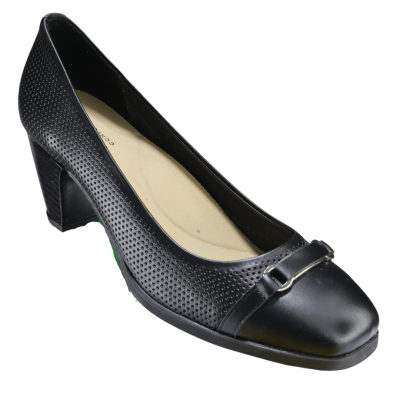 Romulo Casual Cuero Negro Mujer Talla 40 Ref 4068 